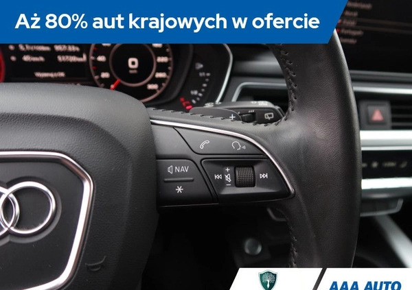 Audi A4 cena 81000 przebieg: 135106, rok produkcji 2017 z Żarki małe 407